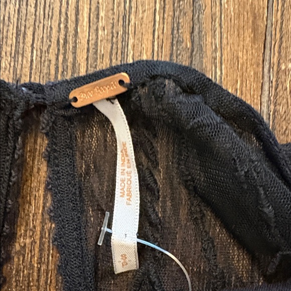 Free People Spirit of the Wild Maxi Dress Black Floral Small NWT - Picture 6 of 10